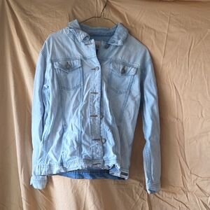 Roxy Sky Blue Jean Jacket